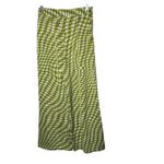 Urban Outfitters  Olympia Print Pant in Green Multi Houndstooth Small Photo 4