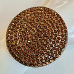 Rebel Designs NYC Crystal Embellished Leather Cuff Photo 0