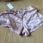 Women's Pink Silk Shorts Size XS Photo 3