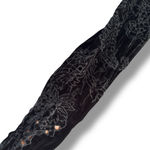 Hemant & Nandita Black Velvet Burnout Mini Dress S Photo 4