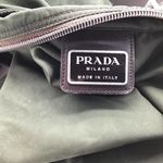 Prada authentic green nylon shoulder bag Photo 15