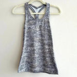 Lululemon Cool Racerback || *Nulu - Frozen Vista Alpine White Multi, Medium Photo 2