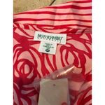 Motherhood  Womens Blouse Size Medium Pink Red Rose Silky Maternity NEW‎ Photo 3