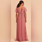 Birdy Grey New  Sz 3X English Rose Hannah Chiffon W/Slit Elegant Mauve Maxi Dress Photo 1