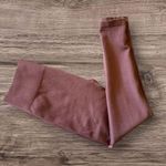 Everlane Leggings Womens M/L Lilac Purple Seamless Ribbed Lounge yoga gym Photo 0