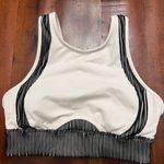 Alo Yoga Electric Sports Bra – Bone/Black Trim Photo 1