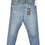 Levi's  Womens Wedgie Frayed Jeans Size 32 Blue Denim Button Fly NWT High Waist Photo 0