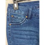 Workshop Republic Clothing WORKSHOP Republic Jeans Size 6 Dark Blue High Rise Cuffed Skinny Ankle Stretch Photo 4