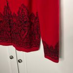 Charter Club  100% Cashmere Lace Print Cardigan Photo 1
