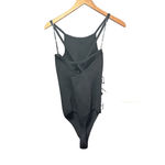 Forever 21 Sweater Bodysuit - Women's L - Black Knit Photo 1