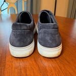 Vince  Cage Suede Platform Sneakers Velcro‎ Navy Blue Size 8.5M Photo 3
