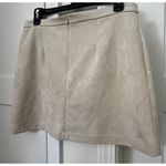 Newbury Kustom  A LINE SKIRT WITH FAUX BUTTON FRONT SOFT WOMENS SIZE LARGE Photo 2