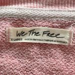 Free People Camden Sweatshirt Pullover Camellia Pink Oversized Slouchy XL Photo 8