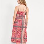 Old Navy Waist Defined Cami Midi Dress Sz M Photo 1