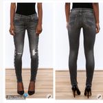 Driftwood  Marilyn Embroidered Washed Black Jeans Photo 1