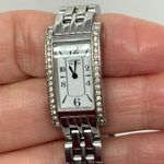 Citizen Eco-Drive Women's Silver Tone Crystal Accent Watch Untested Battery Photo 7