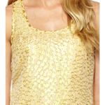 Lilly Pulitzer  Silk Betty Metallic Gold Jacquard Packin Heat Chiffon Dress XS Photo 2