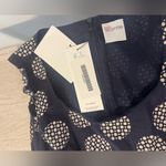 Red Valentino Navy Polka Dot Short Dress Babydoll Empire Waist Ruffles NO SIZE White Size undefined Photo 6