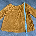 Who Wear What Shirt Womens Small Mustard Yellow Photo 3