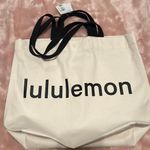 Lululemon Canvas Tote Bag Photo 0