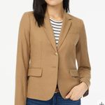 J.Crew Factory Original Schoolboy Blazer in Camel Women's Size 6 NWT Tan Photo 0