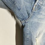 Mother Superior Sz 25 The Super Stunner Ankle Distressed Jeans Say Amen Again Blue Photo 8