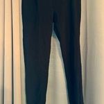Crosby split hem pull on pant size Medium business office pants black casual Photo 0