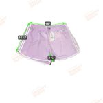 Adidas  Women's Light Purple Athletic Shorts Sprinter 3 Striped Size XL Photo 5