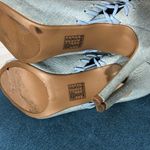 Forever 21 Denim Stiletto Heels Criss-Cross Lace-Up Detail Light Blue sz 10 Photo 7