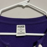 Victoria's Secret Clemson Tigers Med Purple 1/4 Tie Football Pink by Victoria Secret Top Paw Power Photo 2