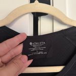 Athleta  seamless short sleeve workout shirt black top foothill tee Photo 2