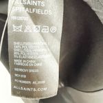 All Saints Spitalfields Japanese Cloth Lightweight Werbovy Mini Dress Black Sz 8 Photo 5