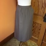 Vintage 90s mocha midi skirt Photo 6