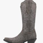 Dingo Flirty N' Fun Embroidered Cowboy Boots Mid Calf Mid Heel Photo 2