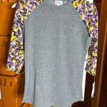 LuLaRoe NWT  Randy Disney Mickey Mouse Gray Purple Yellow Tan Size XS Photo 0