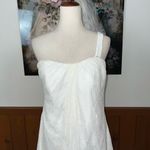 David's Bridal Beautiful David’s Bridal One Shoulder Lace Greek Goddess Wedding Gown! Photo 2