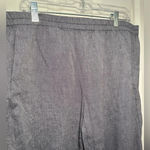 Heathered blue cotton joggers Size XL Photo 2