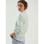 Anthropologie  Sky Green Long Sleeve Damiana Pullover Top Sweater Photo 2