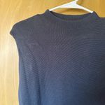 Abercrombie & Fitch Gray High Neck knitted body con dress Photo 3