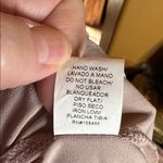 Triple Seven Pink Taupe Sparkling Mini Cocktail Party Cross Back Dress Sz Small Photo 7