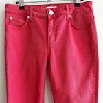 Sandro  Paris Cropped Red Denim Jeans, Size 38 (EU) / Size 8 (US) Photo 2