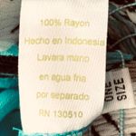 Solemi Tropical Kaftan Dress Turquoise One size Blue Photo 7