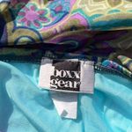 Vintage Y2K Boxx Gear Ruffle Mini Skirt Green Blue Design Size XL made i… Photo 6