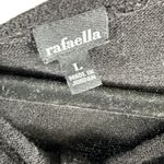 Rafaella Black Long Sleeve Shirt Large Photo 3