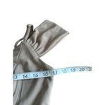 Birdy Grey  Dev V-Neck Cold Shoulder Evening Gown With Slit Crepe Taupe M READ Photo 10