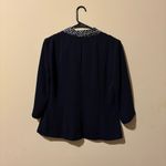 Danny & Nicole  Black Jacket with Polka Dot Collar Photo 4