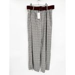 Cara Cara Soho Pants in Hannon Plaid Turtledove Tweed 14 NEW Brown Photo 1
