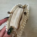 70’s Milky White Beaded Mini Bag Photo 1