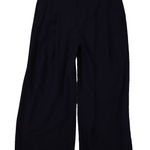 Athleta  Brooklyn Heights High Rise Wide Leg Pants Navy Blue Women's 8P 533436 Photo 0