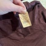 American Eagle  Outfitters Burgundy Knit Sweater V-Neck Bell Sleeves Boho Small Photo 7